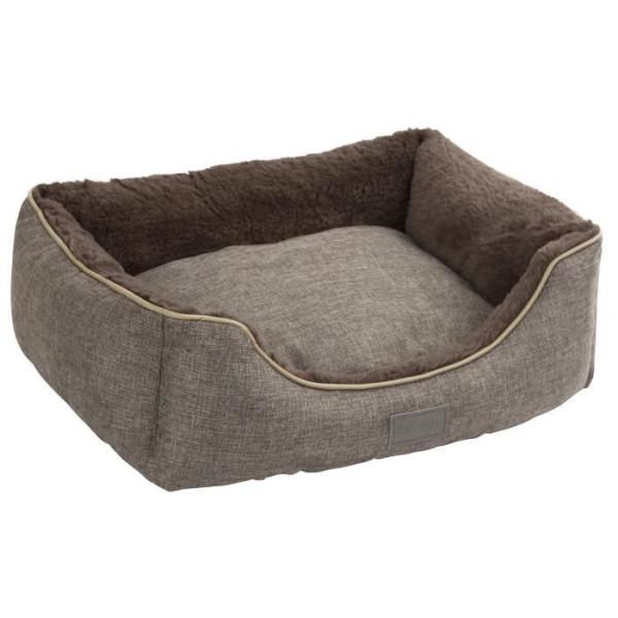 KERBL Kerbl panier corbeille samuel - 50 x 40 x 15 cm - argent et gris - pour chien