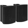 Voir la diapositive 1 : VIDAXL Haut parleurs stéréo muraux 2 pcs noir intérieur extérieur 120W