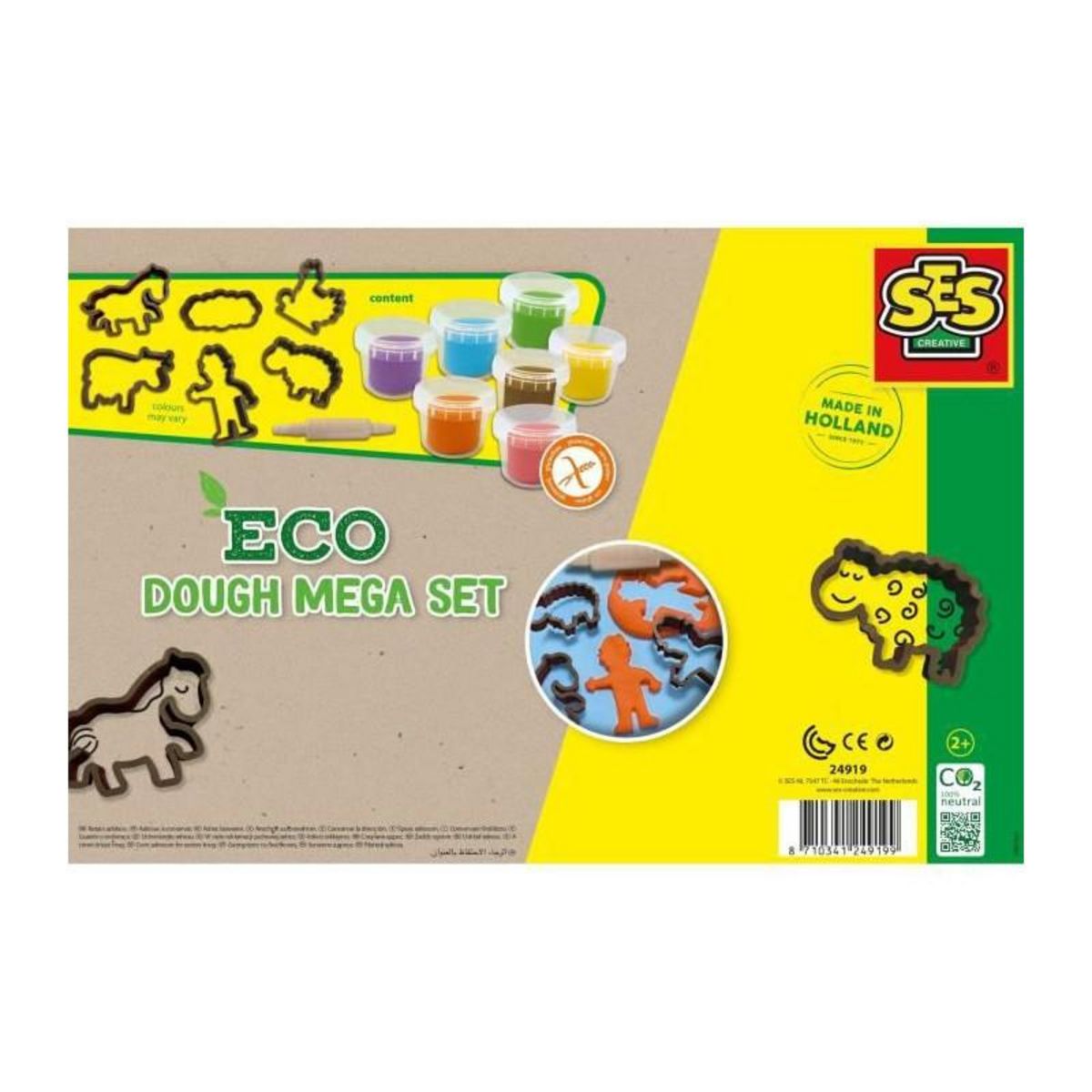 SES Creative Kit de pâte à modeler géant écologique