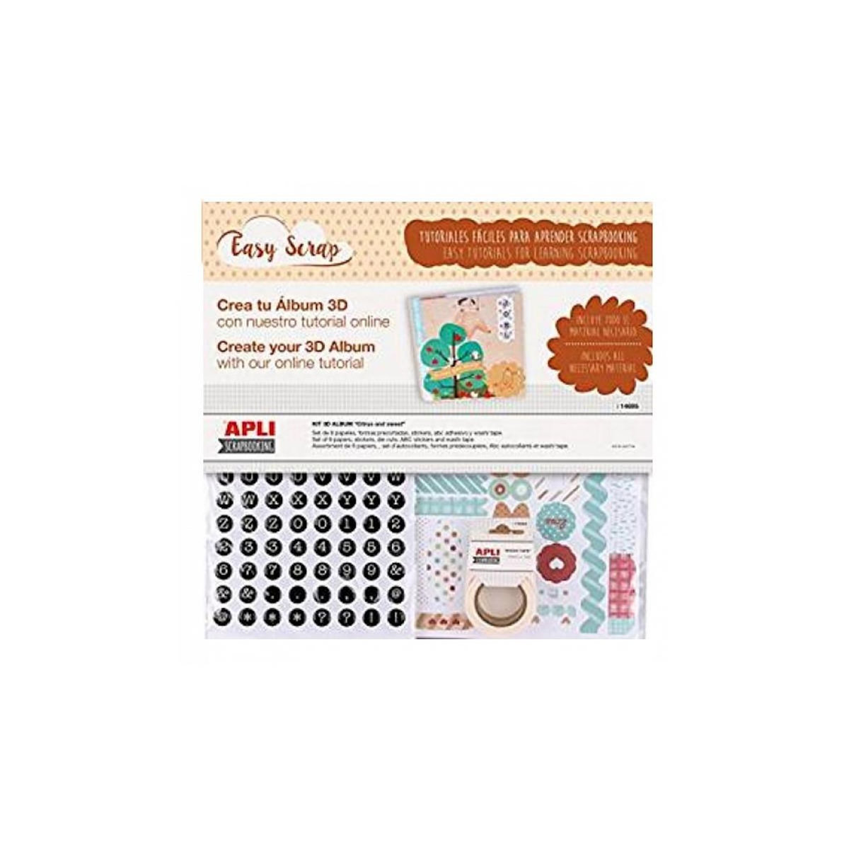 Apli Agipa Scrap Easy Citrus et Sweet