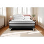Voir la diapositive 1 : VITALIT Pack prêt à dormir VITALPOWER RECOVER 200 x 200 cm sommier Kit noir