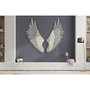 Voir la diapositive 5 : Paris Prix Paire d'Ailes en Métal  Natural  104cm Blanc Lavé