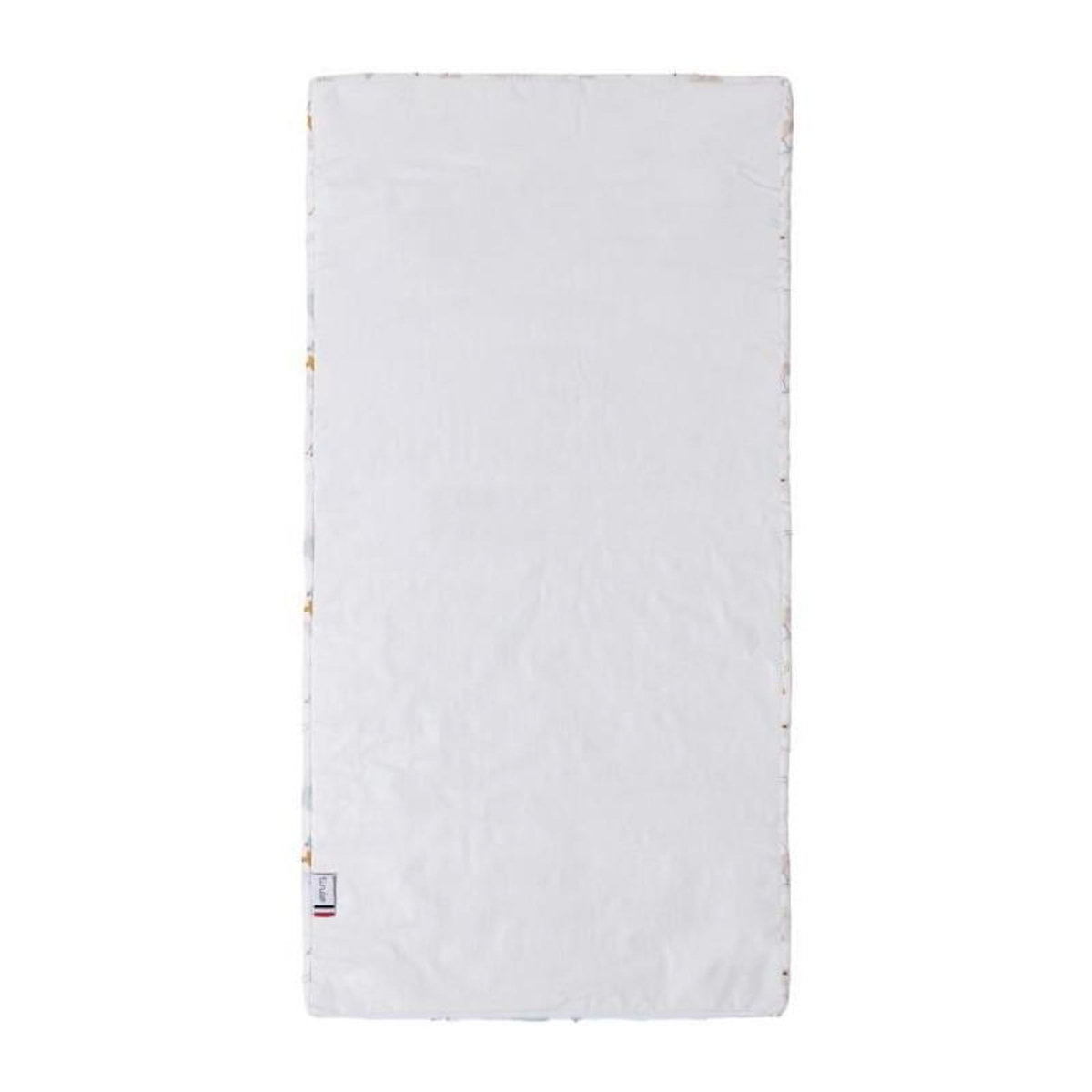 TINEO Matelas nomade Balloons - 120 x 60 x 4 cm - Blanc - TINEO