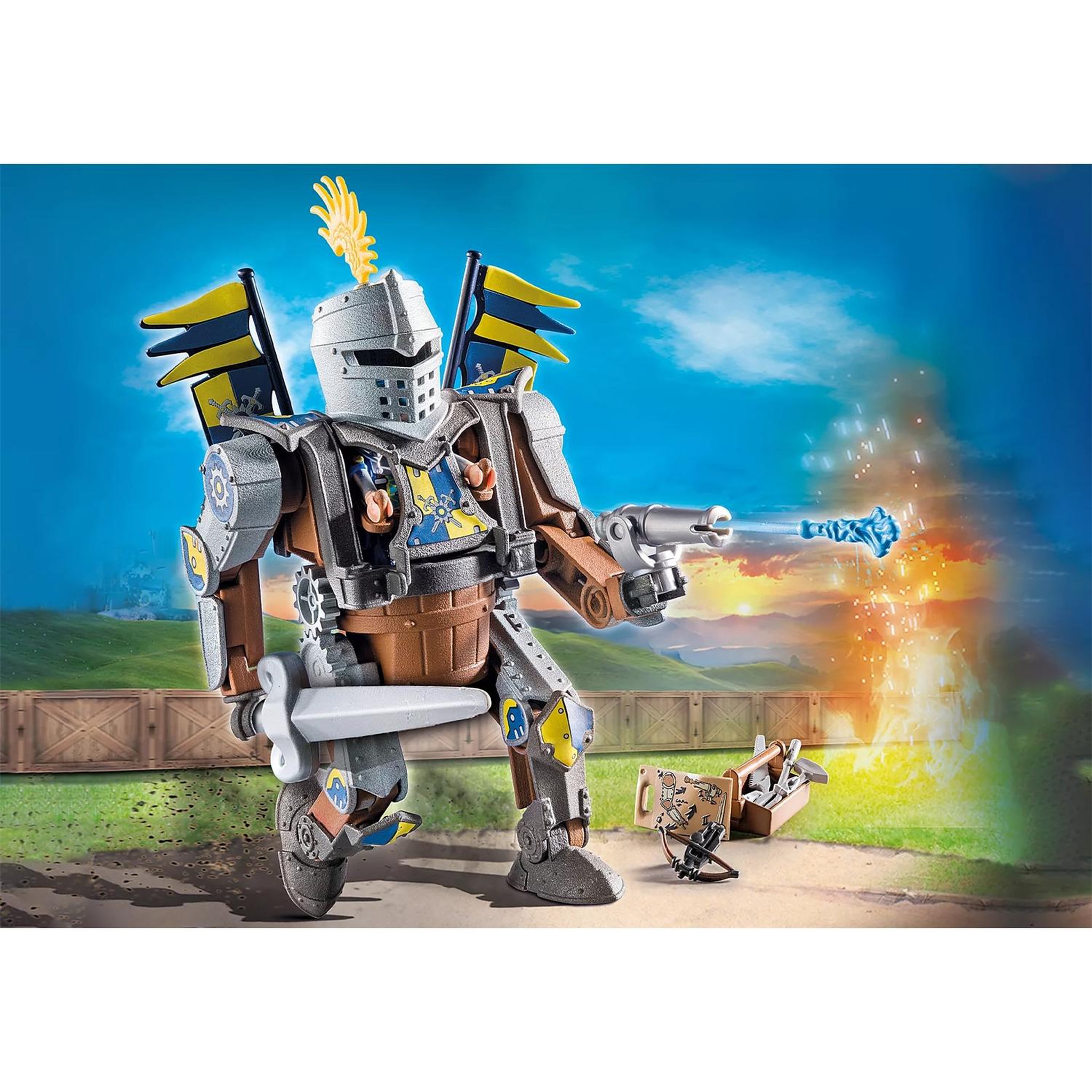 Voir la diapositive 2 : PLAYMOBIL Novelmore Géant de combat