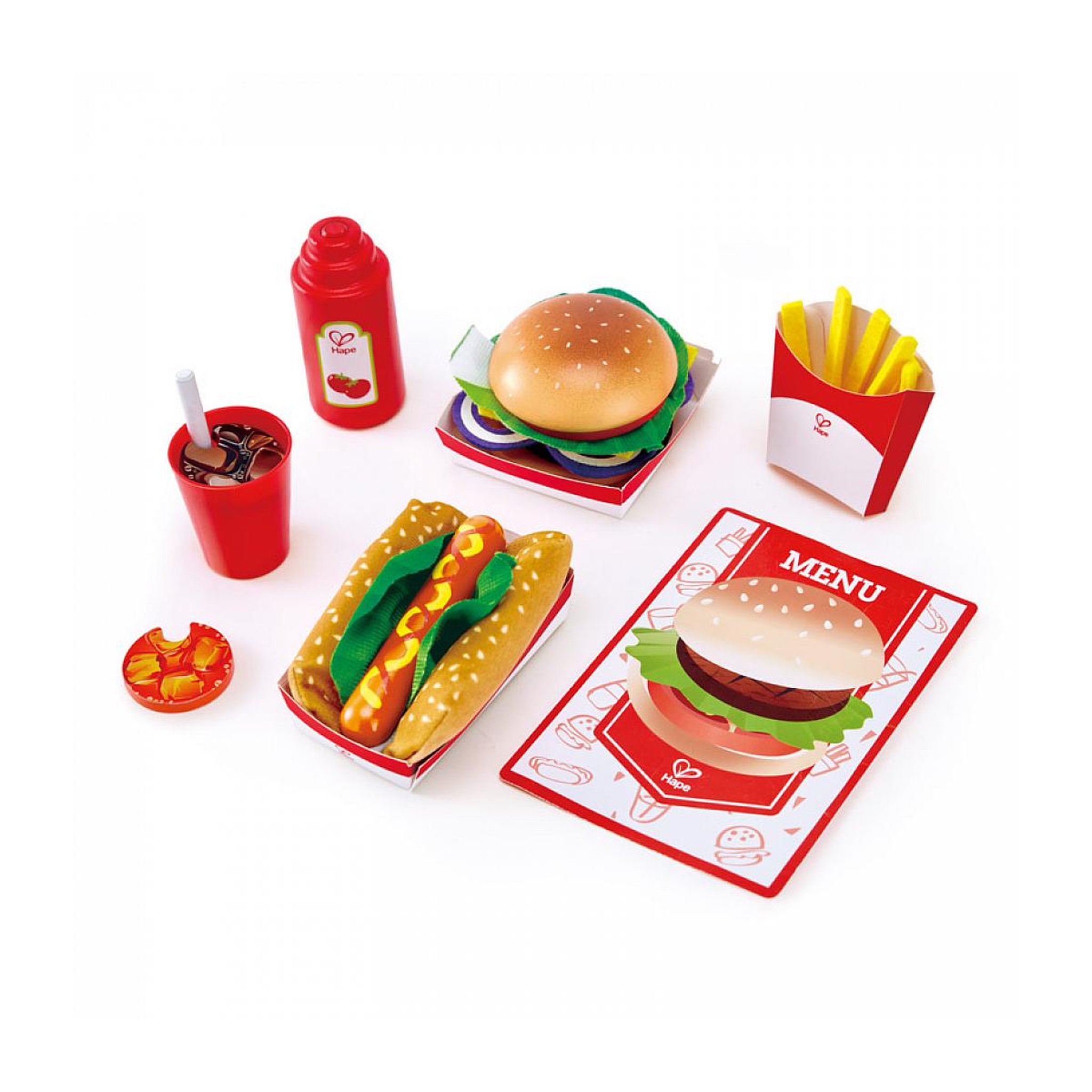 Hape Ensemble de Fast Food dîner à l'américaine