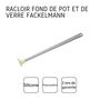 Voir la diapositive 4 : Fackelmann Grattoir fond de pot Fackelmann