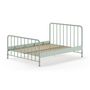 Voir la diapositive 2 : Paris Prix Lit Adulte  Bronxx  160x200cm Green Mat