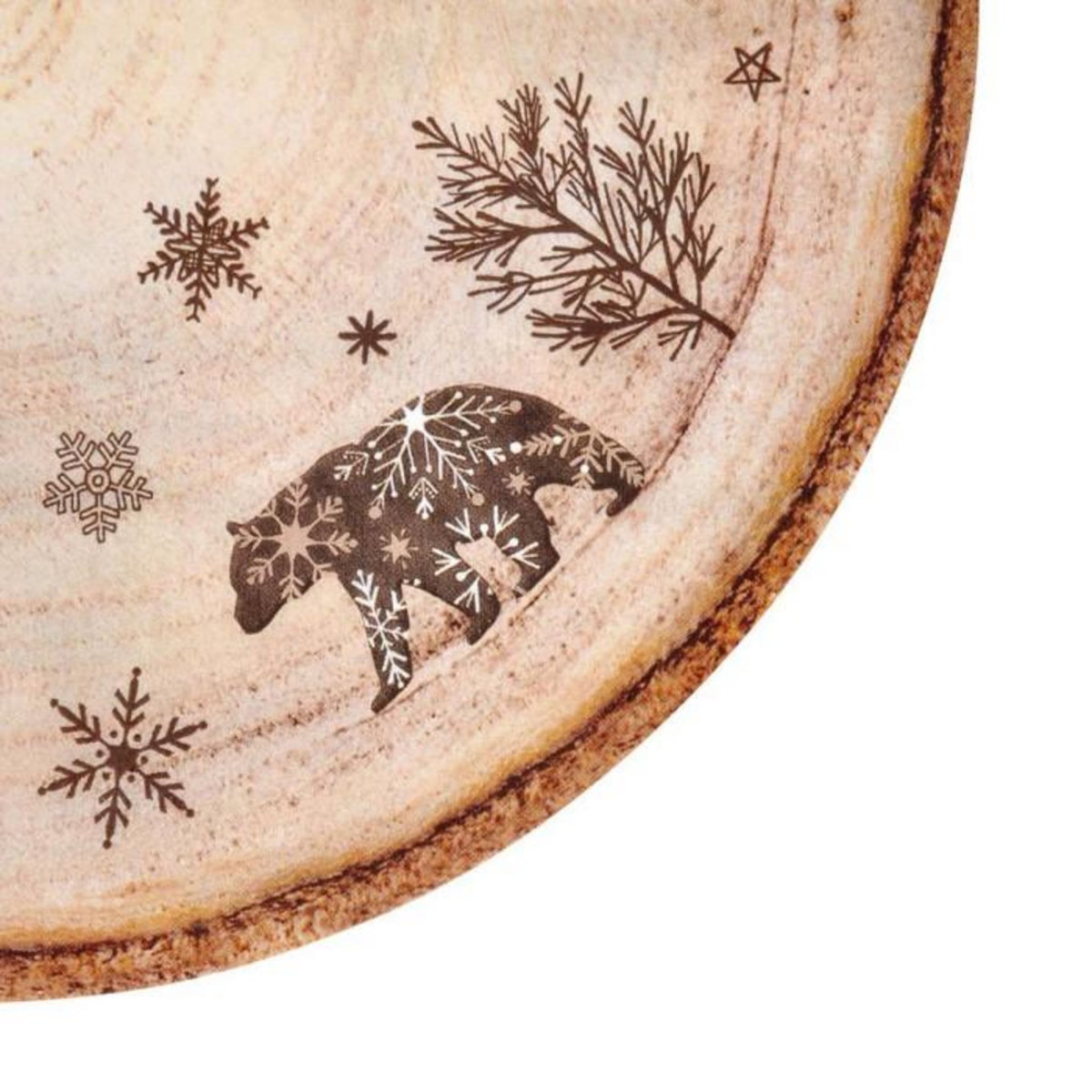 Paris Prix Lot de 12 Serviettes en Papier  Animal  32cm Naturel