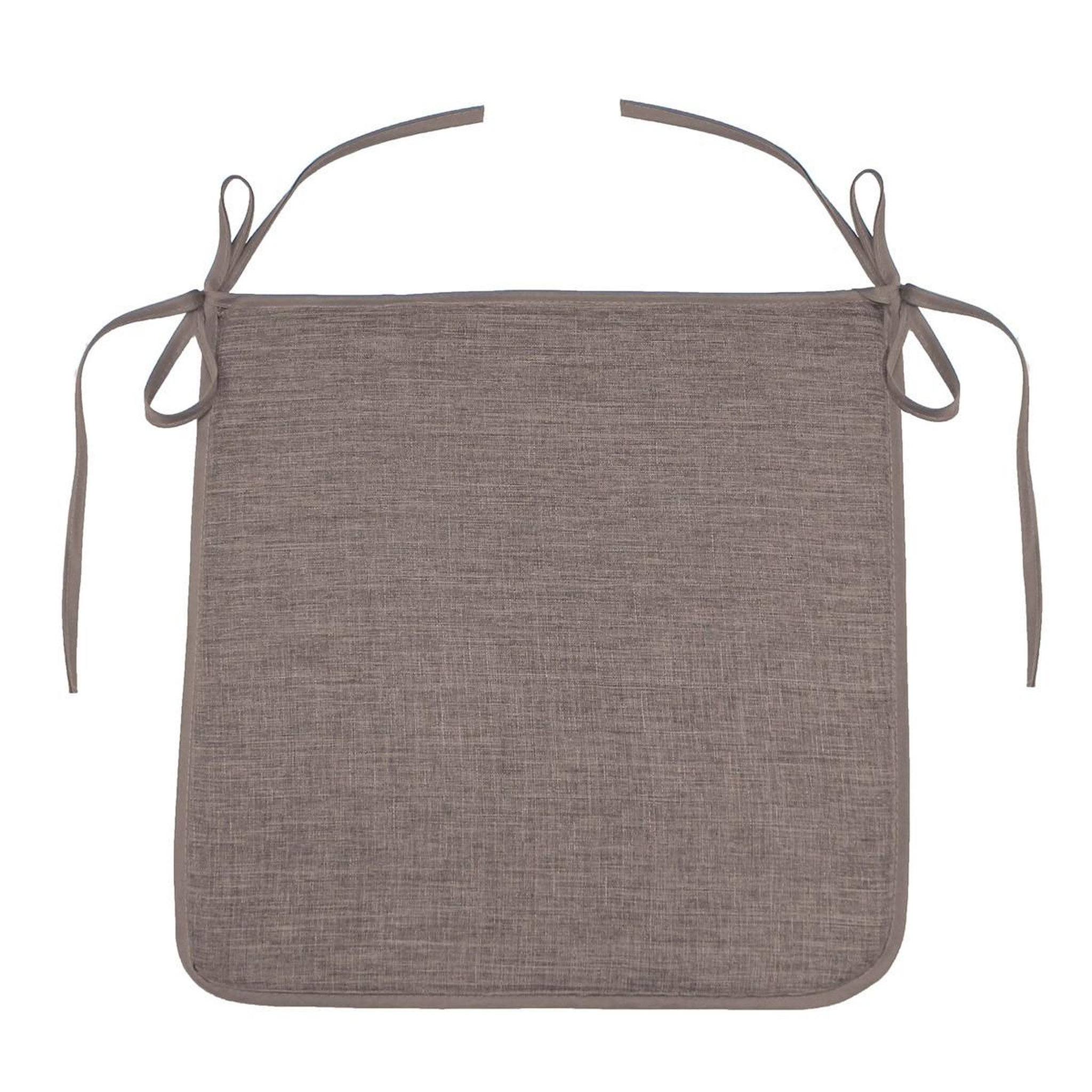 Douceur d'Intérieur Galette de Chaise  Newton  40x40cm Lin