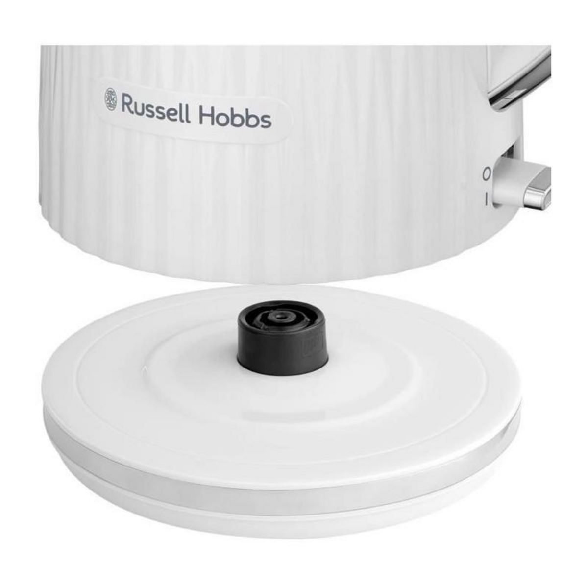 Russell Hobbs Bouilloire - RUSSELL HOBBS - EDEN - 2400 W - 1,7 L - Blanc