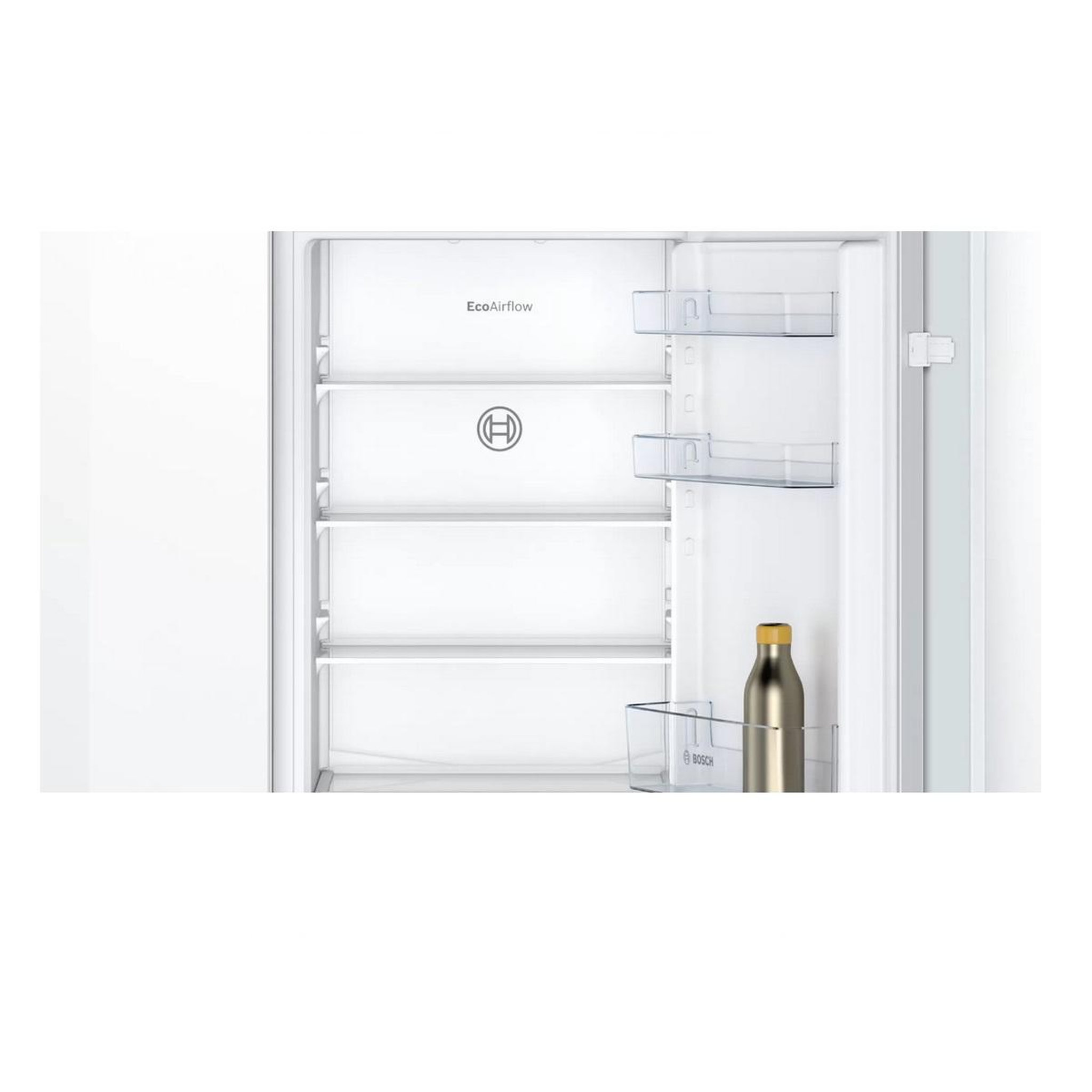 Voir la diapositive 5 : BOSCH Réfrigérateur combiné intégrable à glissières 260l blanc - kin86nse0