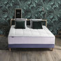 Voir la diapositive 6 : IDLITERIE Ensemble matelas Ressorts 7 zones H28cm + sommier PALACIO 2 FABRICATION FRANCAISE