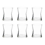 SECRET DE GOURMET Lot de 6 Verrines en Verre  Derin  13cl Transparent