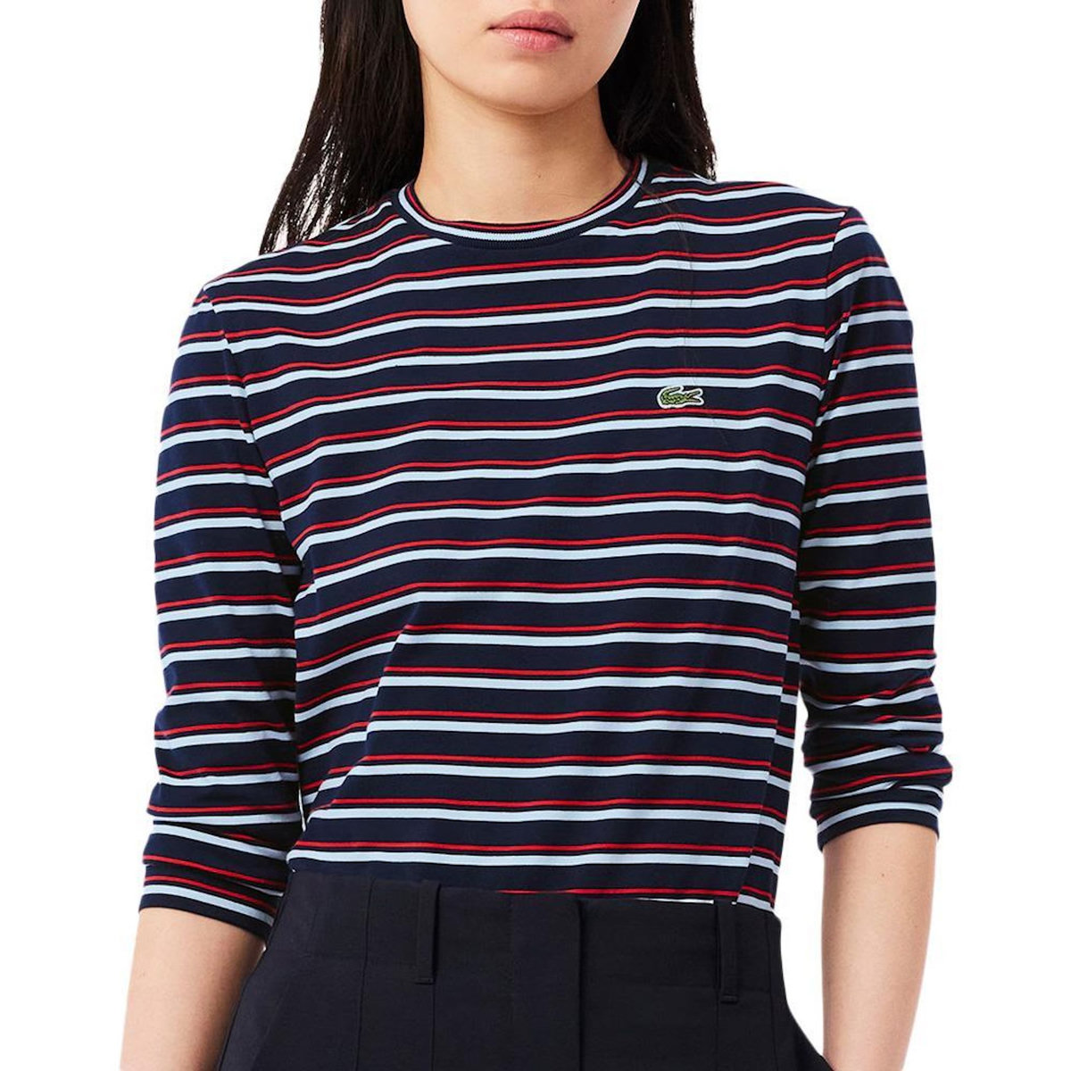 Lacoste T shirt  Femme Lacoste Long Sleeve