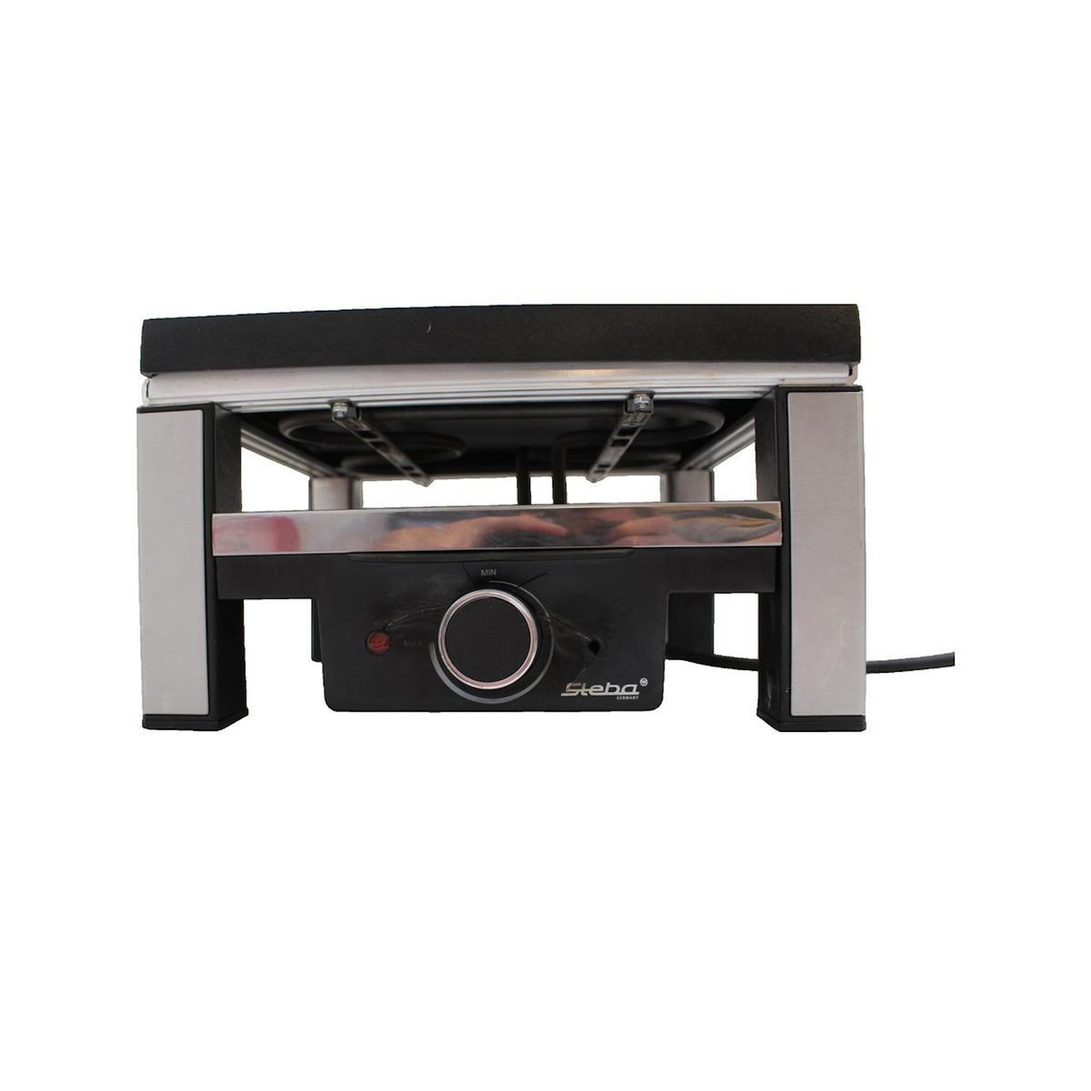 STEBA Appareil à raclette Steba RC 104 noir et acier inoxydable
