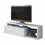 Voir la diapositive 3 : Meuble TV avec éclairage led  BLUE L150cm