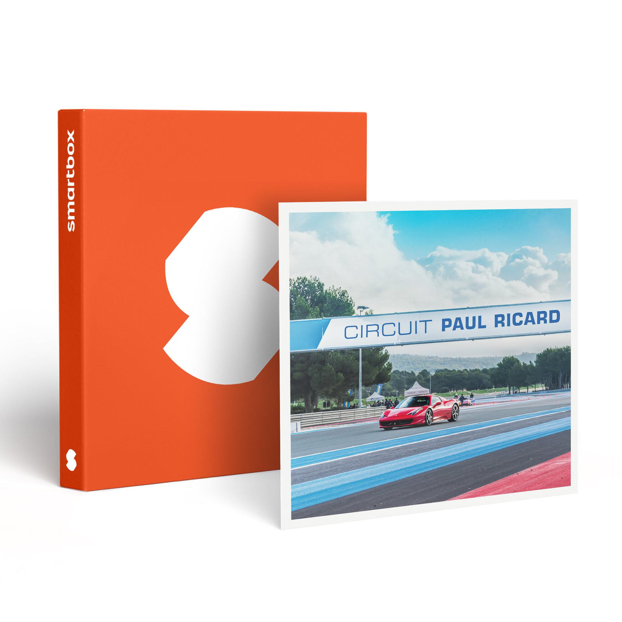 Smartbox Baptême en moto ou supercar sur le circuit Paul Ricard au Castellet - Coffret Cadeau Sport & Aventure