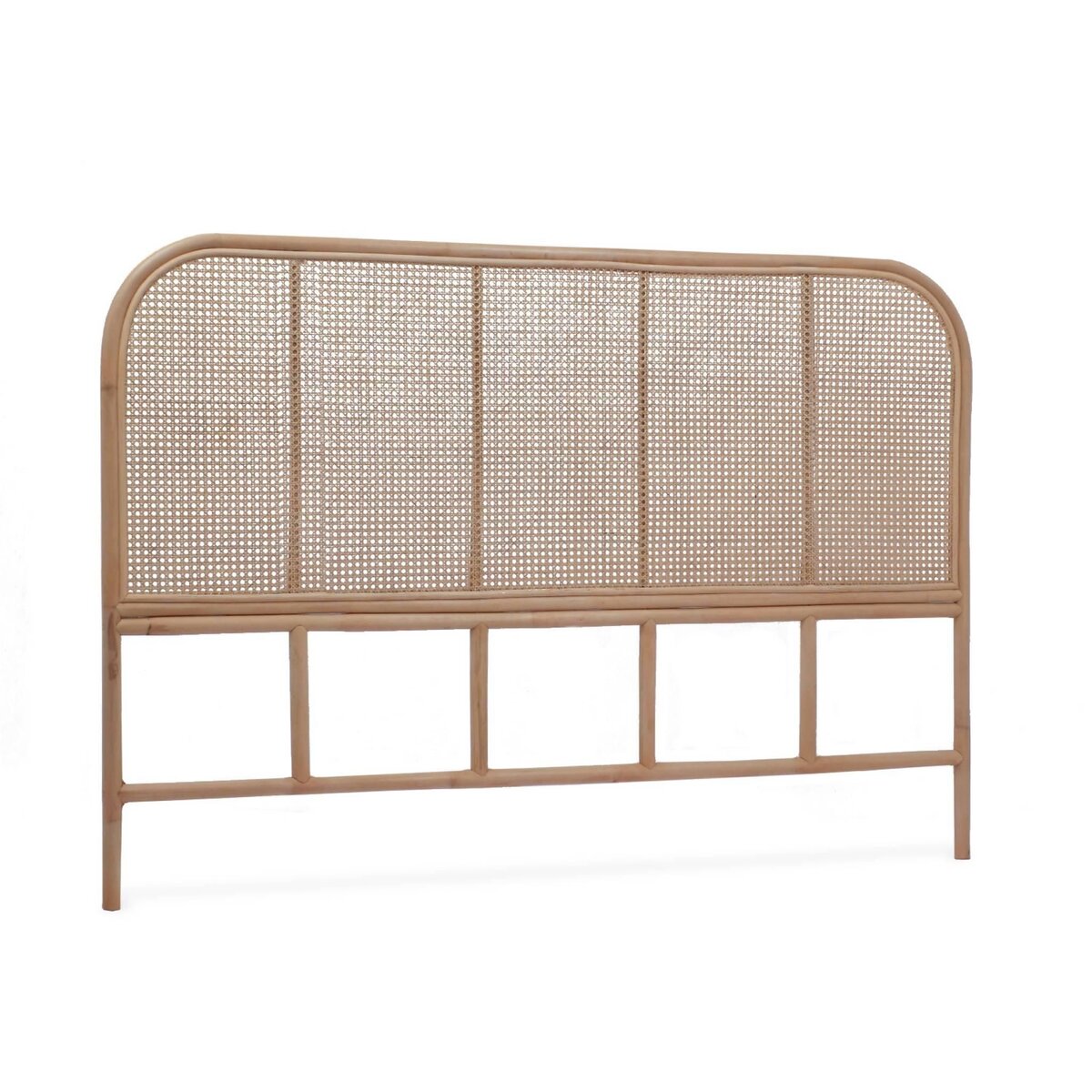 SWEEEK Tête de lit en rotin naturel et cannage, Sumatra