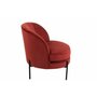 Paris Prix Fauteuil Lounge Design  Jula  71cm Rouge
