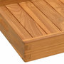 Voir la diapositive 6 : VIDAXL Plateau de service 60x35 cm Bois de teck massif