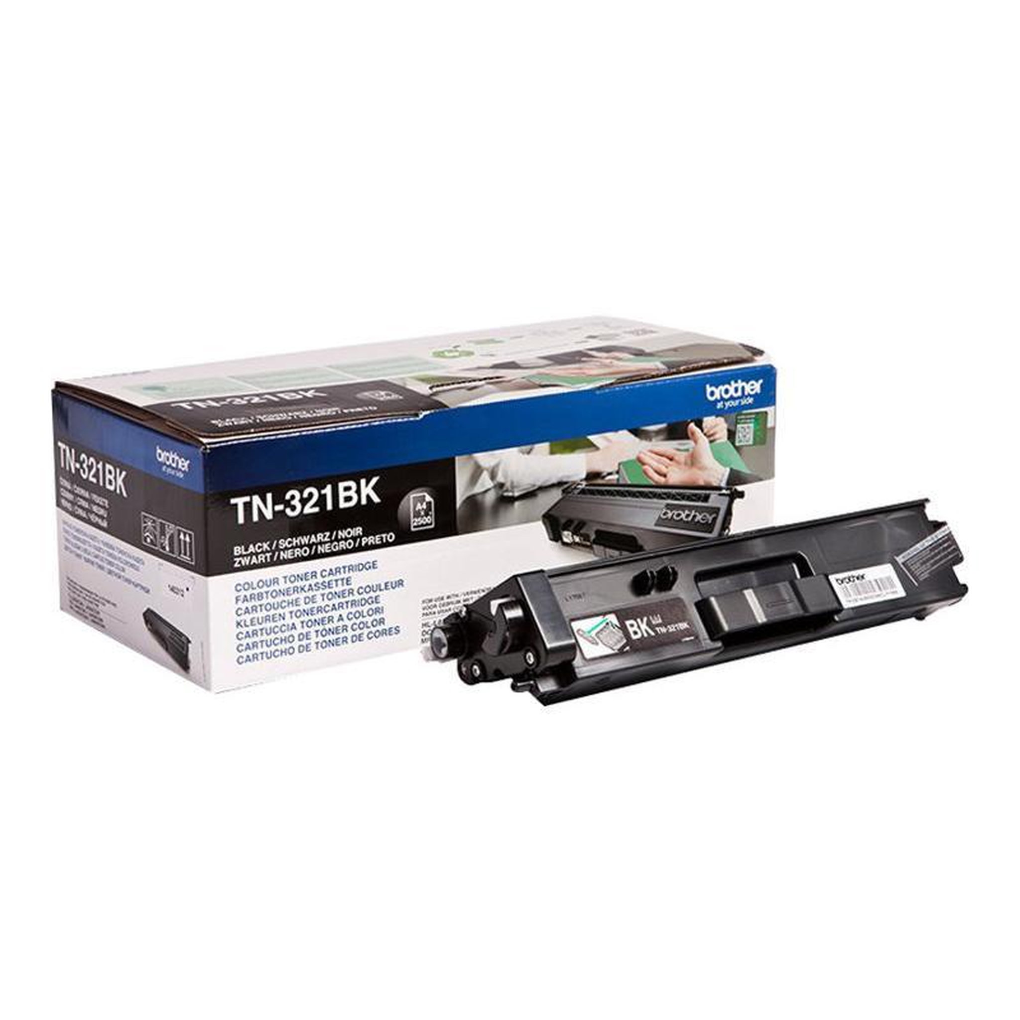 Voir la diapositive 2 : Brother Brother Toner TN-321 TN321 Black Schwarz 2,5k (TN321BK)