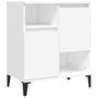 Voir la diapositive 2 : VIDAXL Buffet Blanc 60x35x70 cm Bois d ingénierie