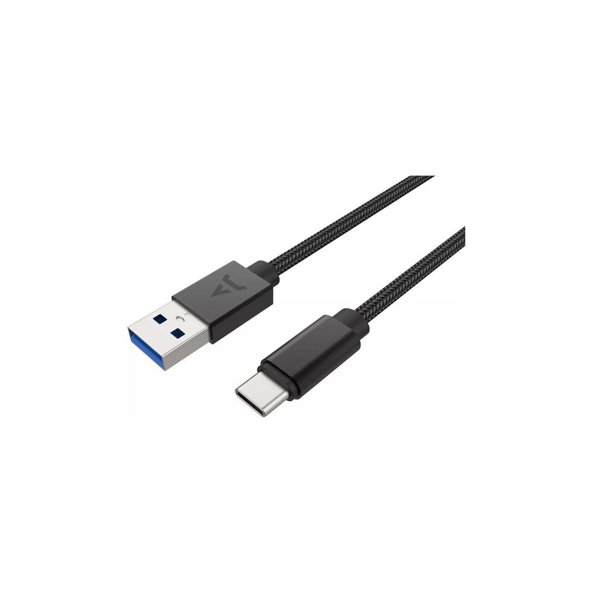 Voir la diapositive 5 : ADEQWAT Câble usb c vers usb 2m tressé noir compatible iphone 17 16 15 pro max et samsung galaxy s25 s24 ultra