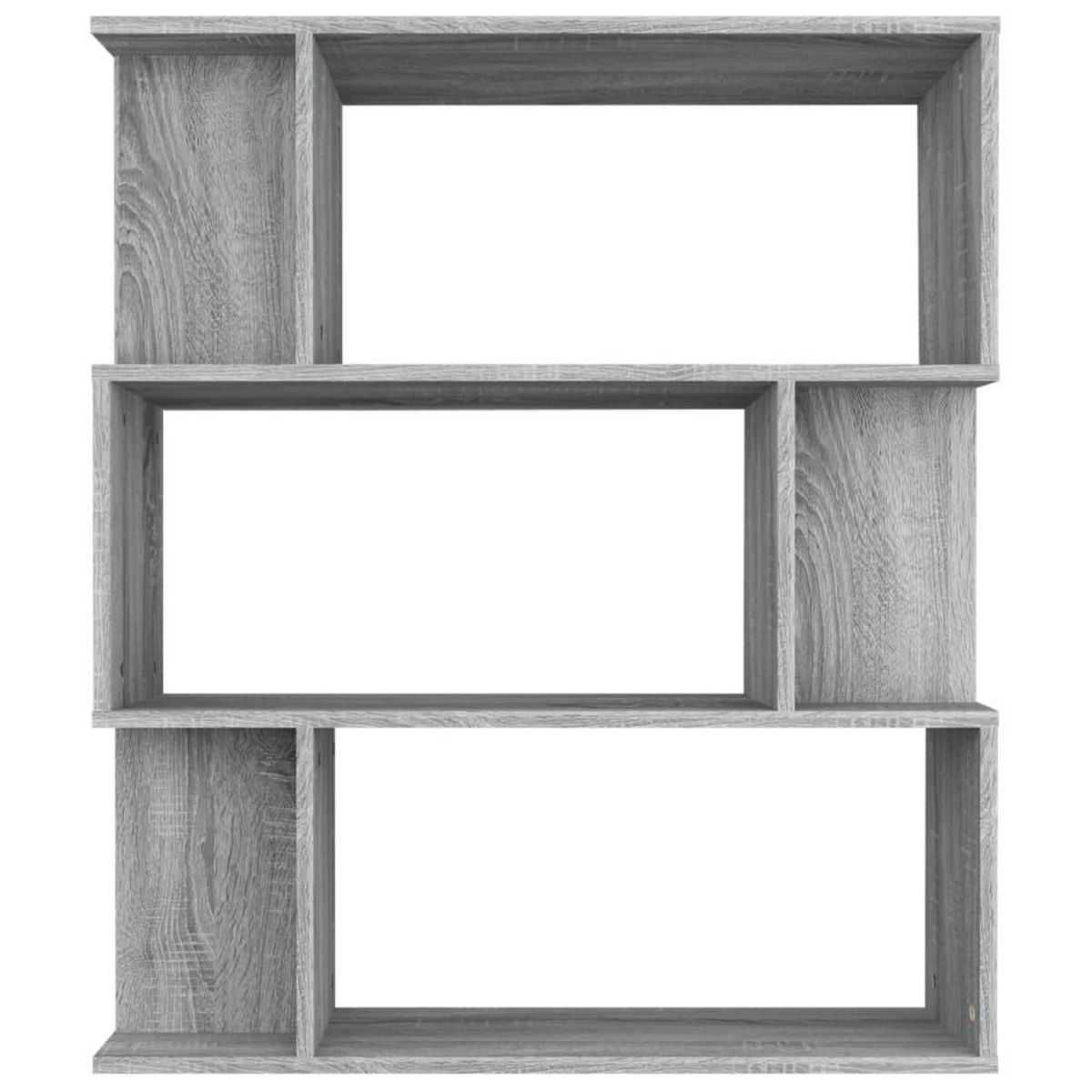VIDAXL Bibliotheque/Cloison Sonoma gris 80x24x96 cm Bois d'ingenierie
