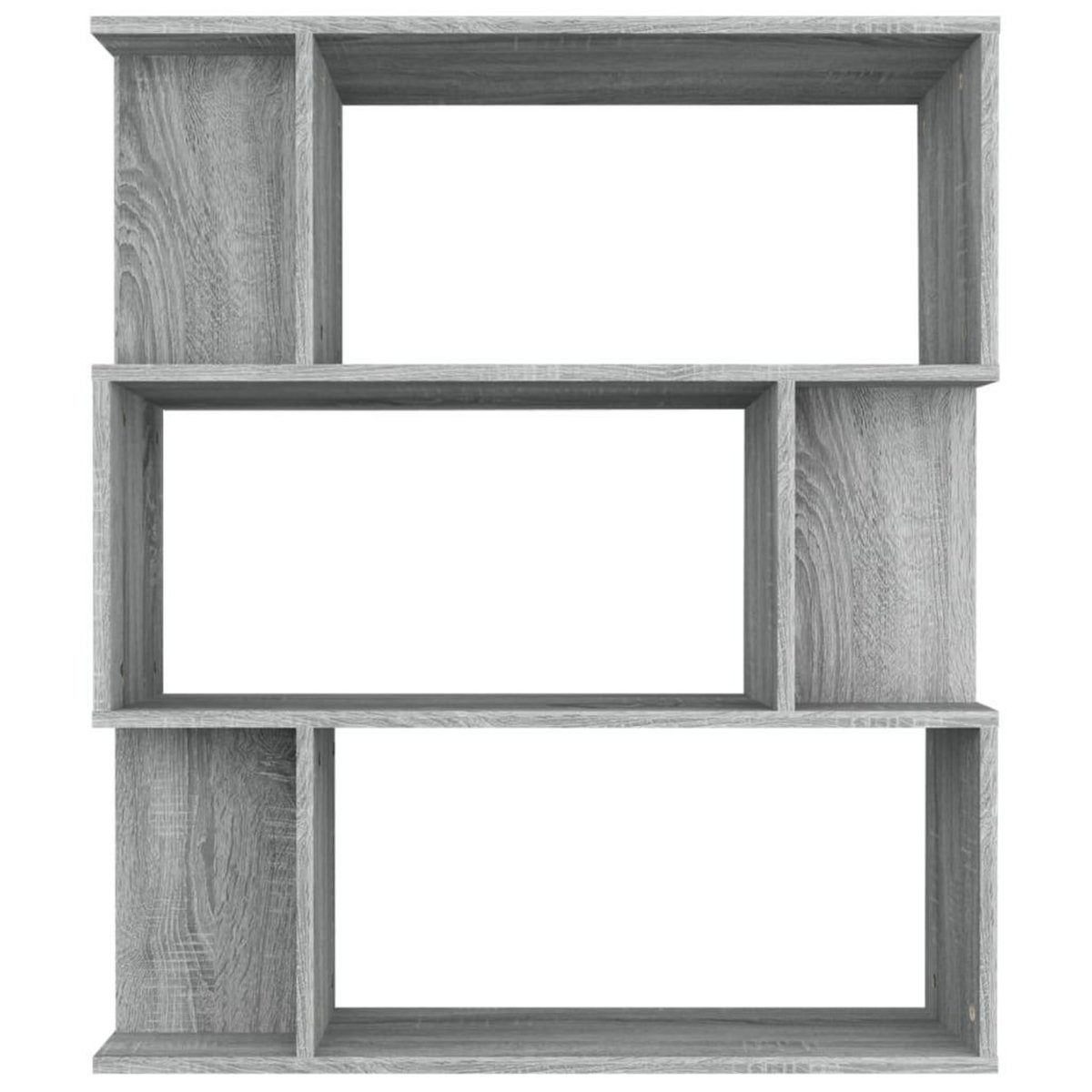 VIDAXL Bibliotheque/Cloison Sonoma gris 80x24x96 cm Bois d'ingenierie