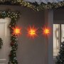 Voir la diapositive 1 : VIDAXL Lumières de Noël avec LED 3 pcs pliable rouge
