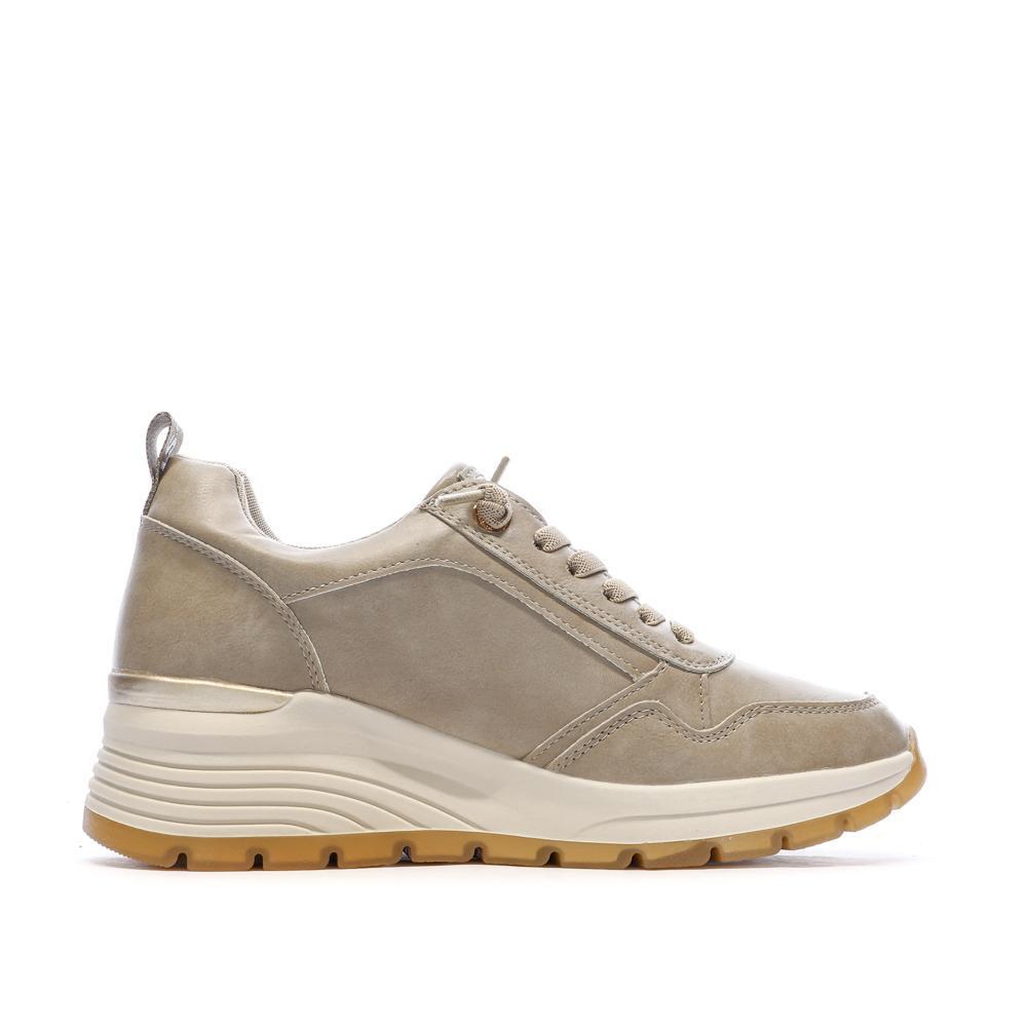 Voir la diapositive 3 : REFRESH Baskets Beige Femme Refresh 172938