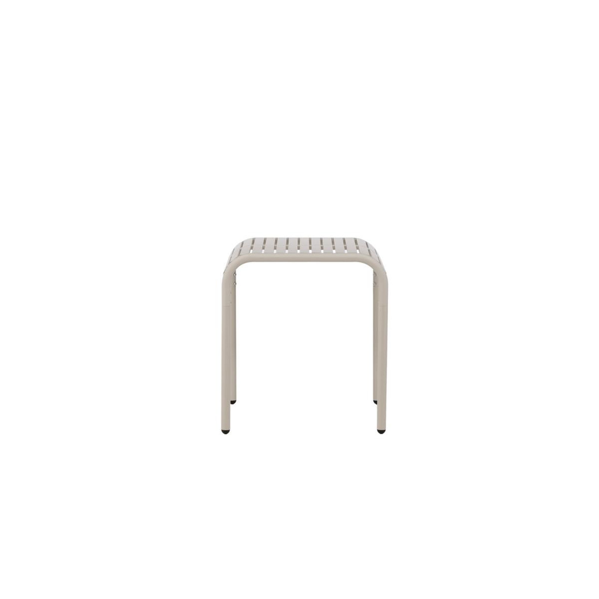 Voir la diapositive 2 : Paris Prix Table de jardin design  borneo  75cm beige
