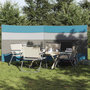 Voir la diapositive 1 : VIDAXL Brise vent de camping bleu 340x130 cm imperméable