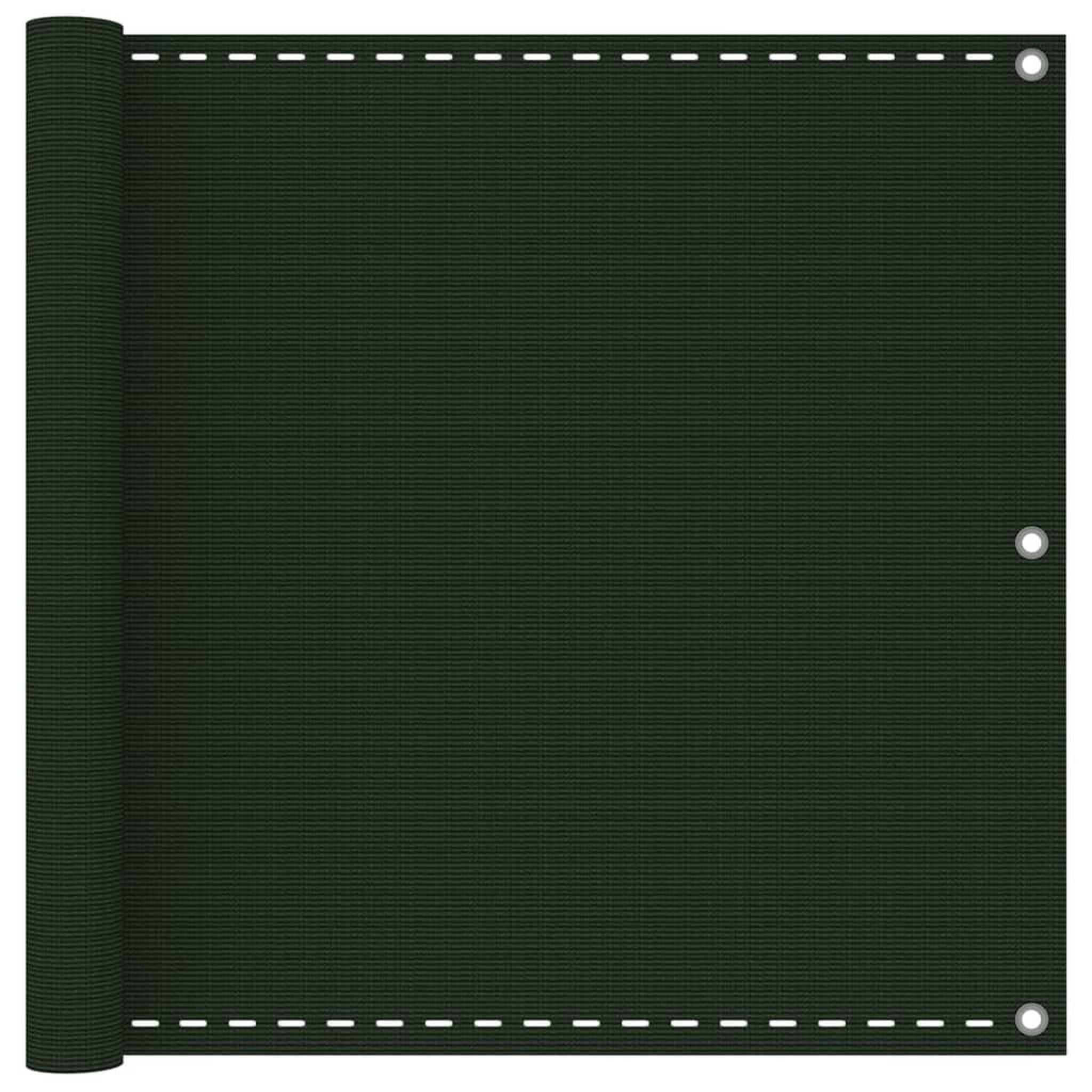 Voir la diapositive 1 : VIDAXL Ecran de balcon Vert fonce 90x400 cm PEHD