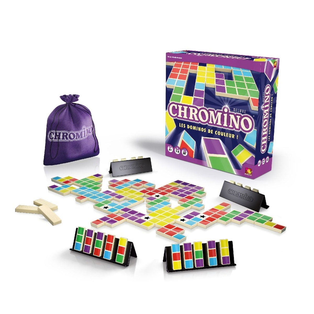 ASMODEE Jeu Chromino Deluxe