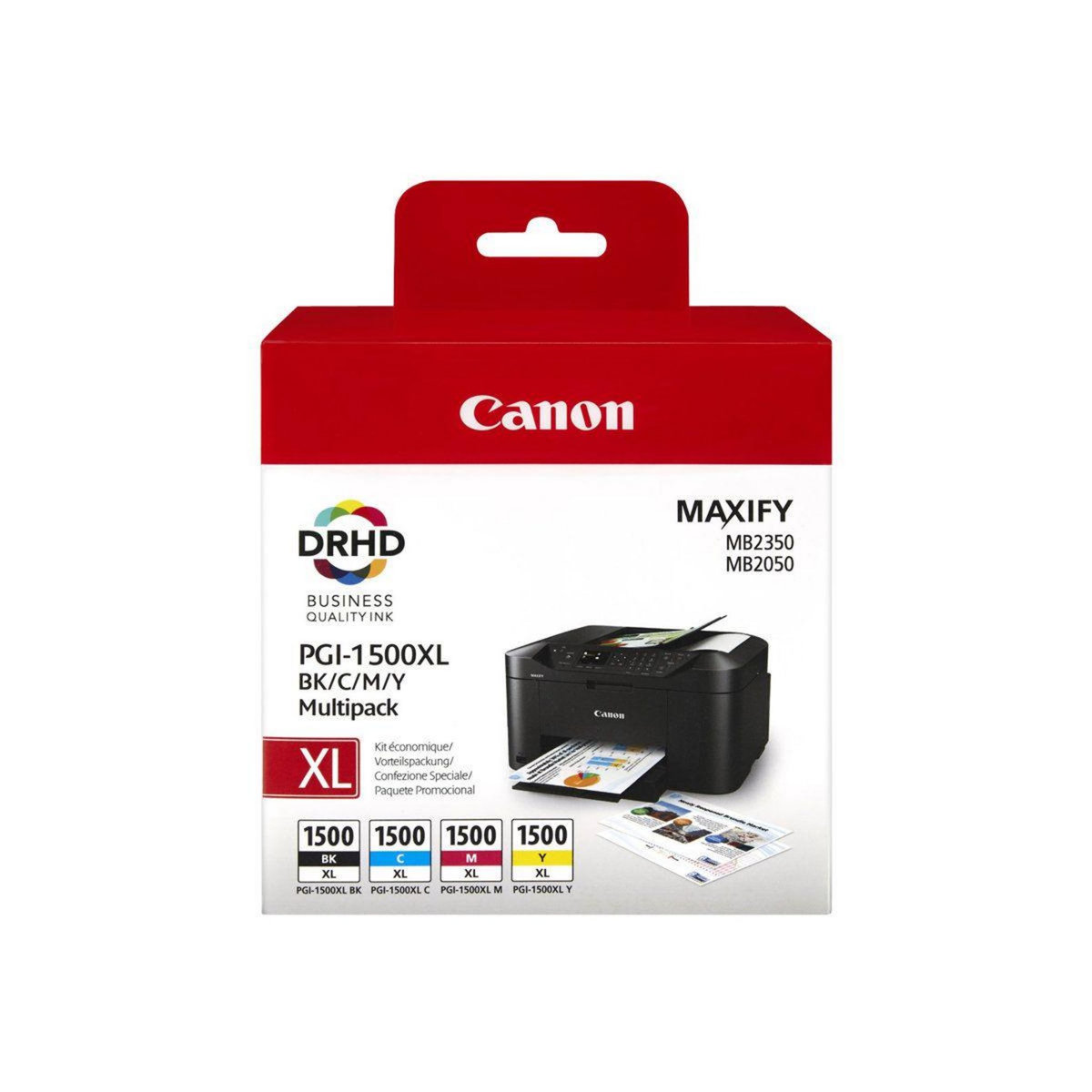 Canon Cartouche d'encre PGI 1500XL (N/C/M/J)