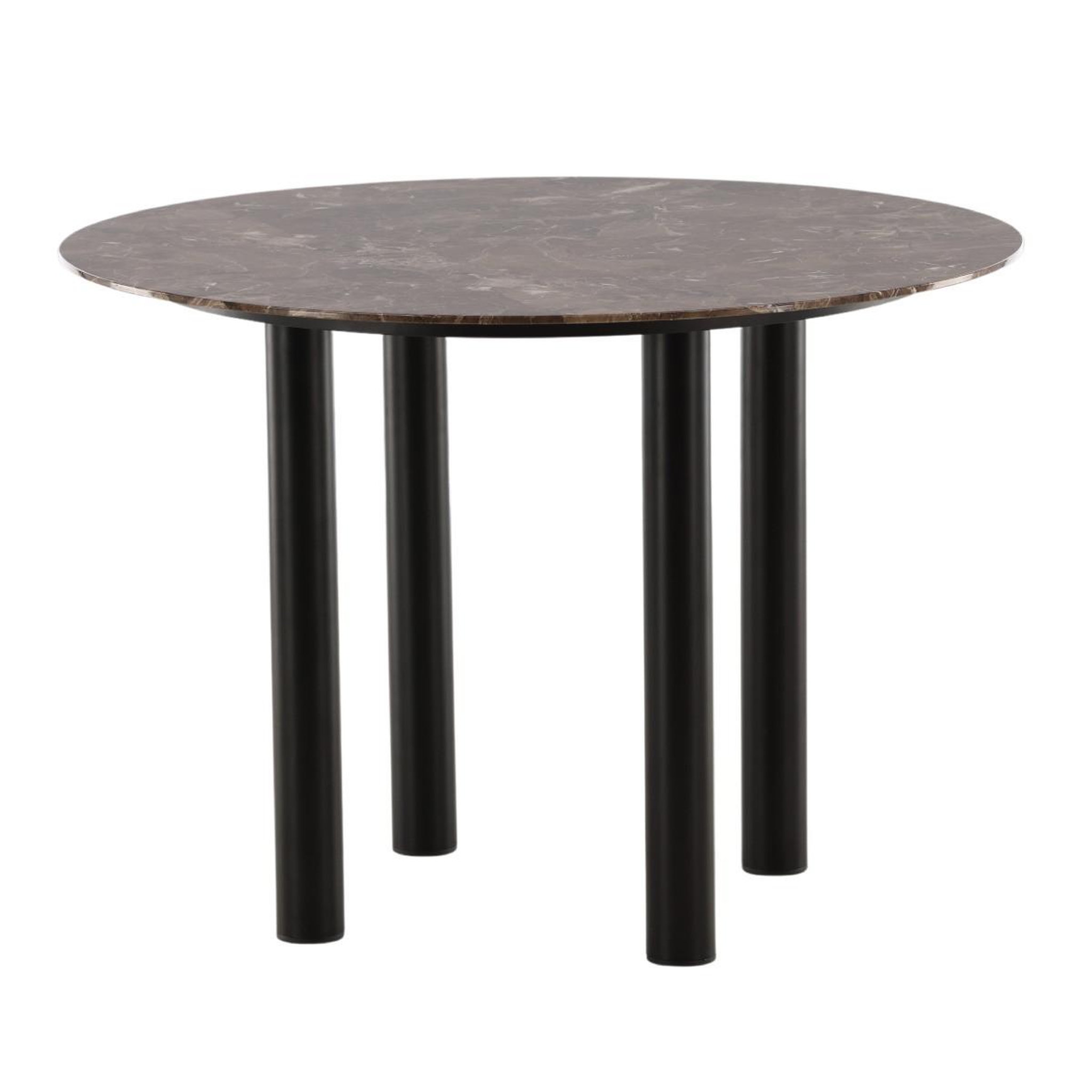 Paris Prix Table à manger ronde  havsten  106cm marron