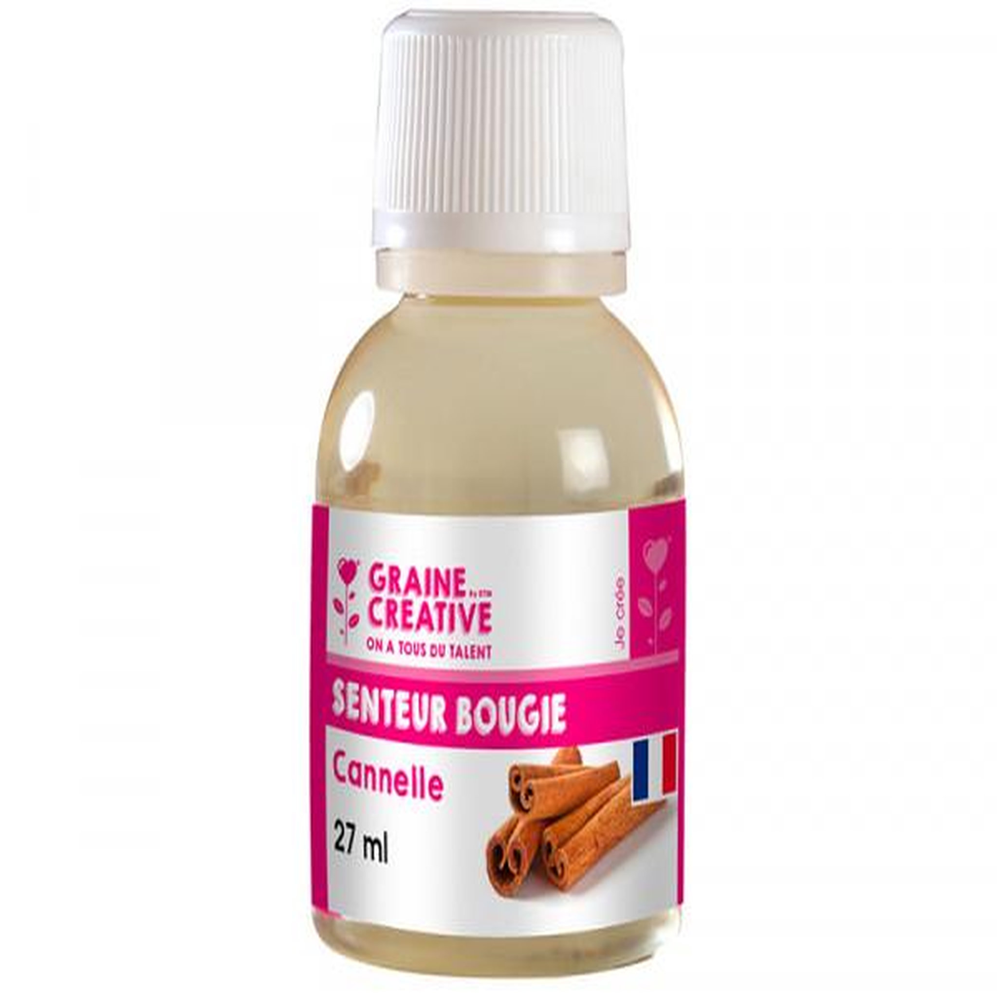 Graine créative Parfum pour bougies 27 ml - Senteur cannelle