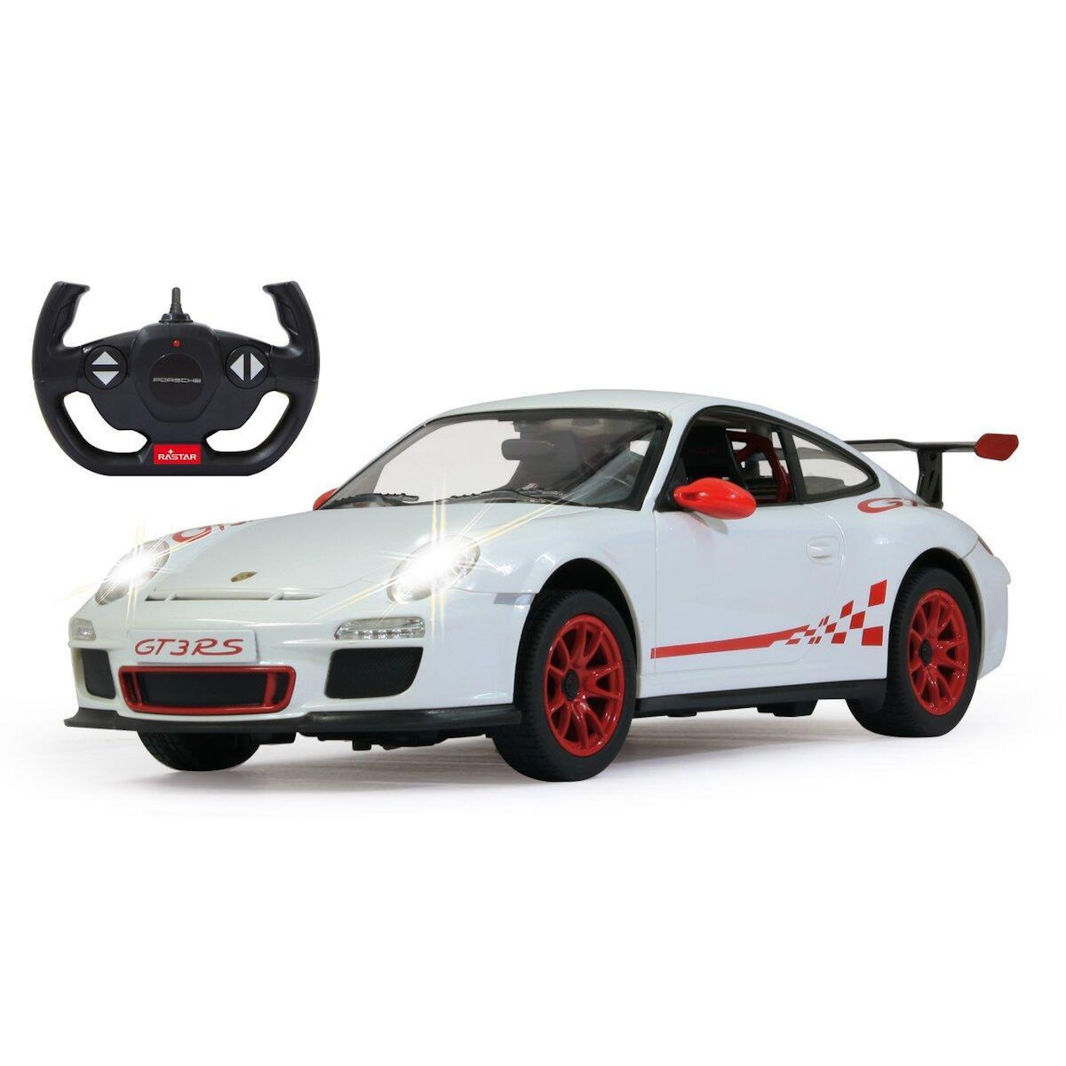 Jamara Voiture télécommandée Porsche GT3 RS 1:14 blanc 2,4GHz