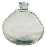 Paris Prix Vase Rond Design en Verre  Laura  33cm Vert