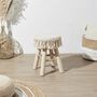 Voir la diapositive 2 : The Home Deco Factory Tabouret Bohème - Hauteur 40 cm - Beige