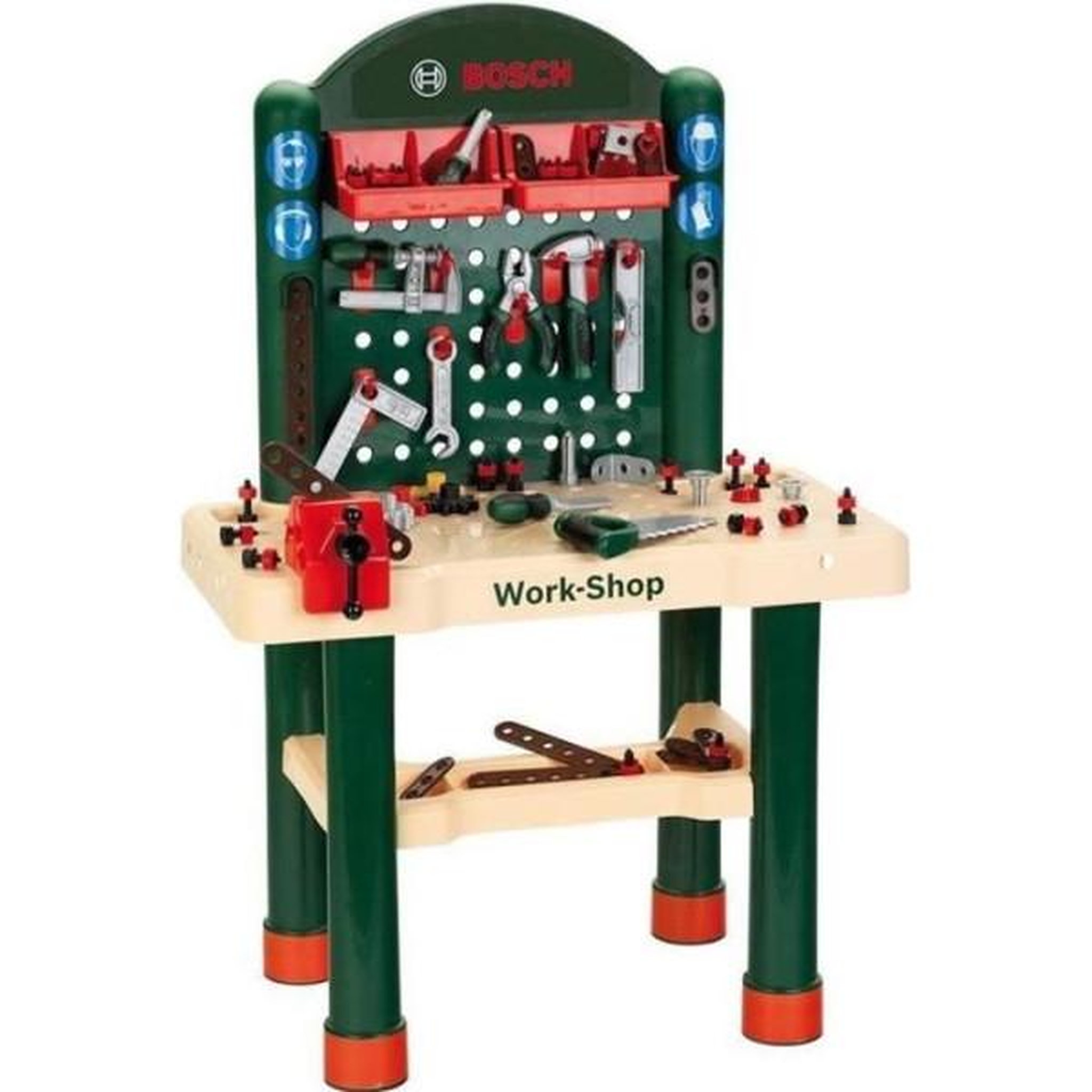 Klein BOSCH - Etabli Work-Shop Enfant - 82 Accessoires