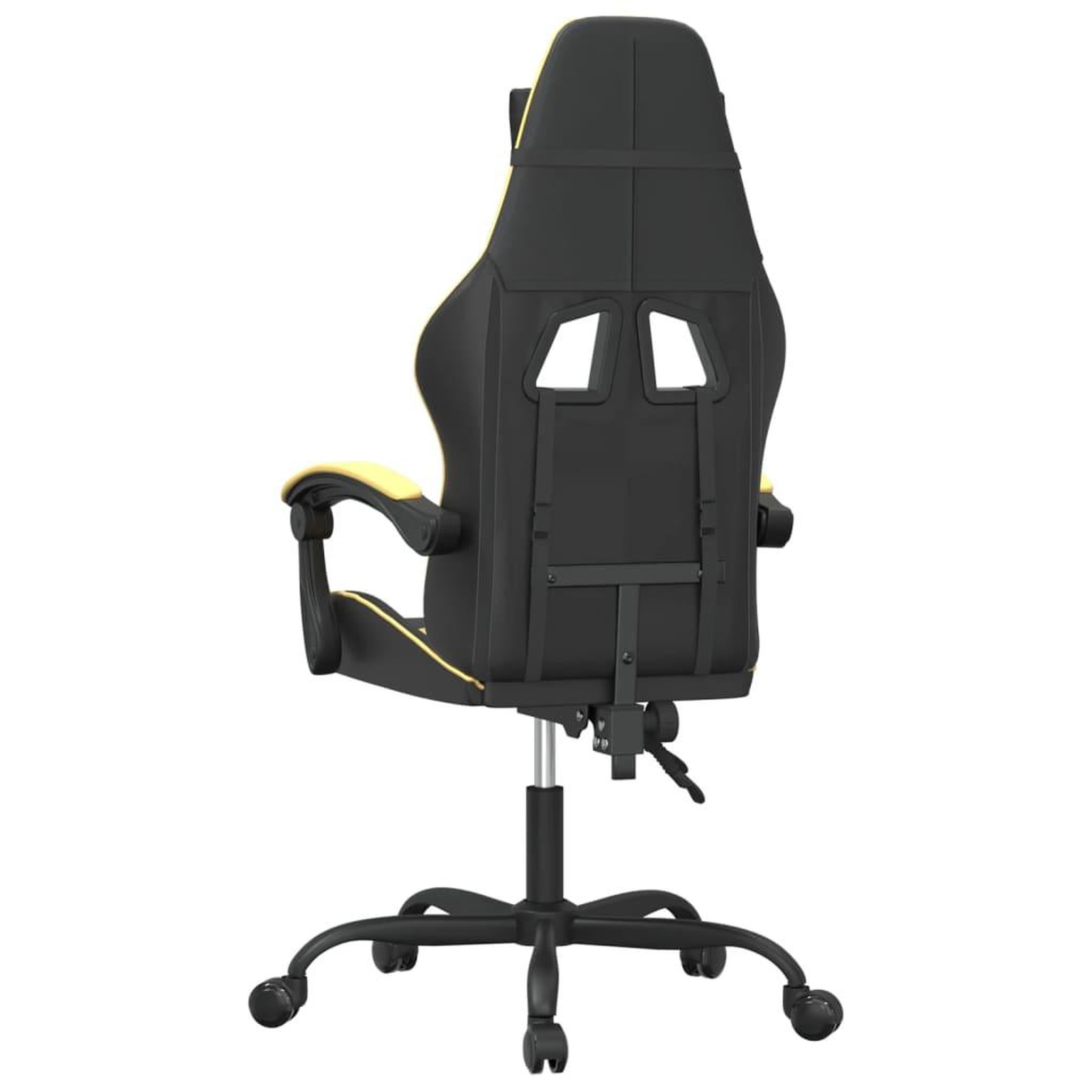 Voir la diapositive 5 : VIDAXL Chaise de jeu Noir et dore Similicuir