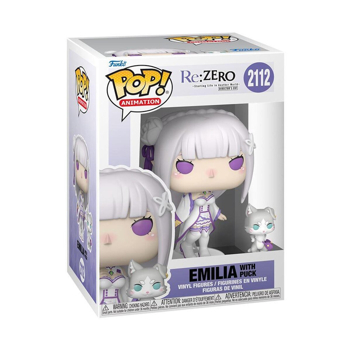 Funko Figurine Funko Pop & Buddy Re Zero Emilia with Puck