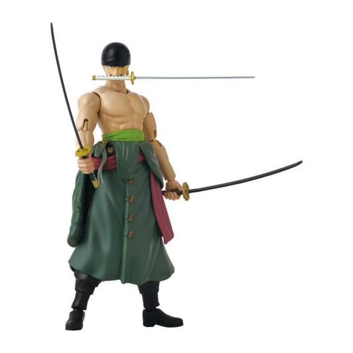 BANDAI Figurine Bandai Ani One Piece Roronoa Zoro Three Sword Style