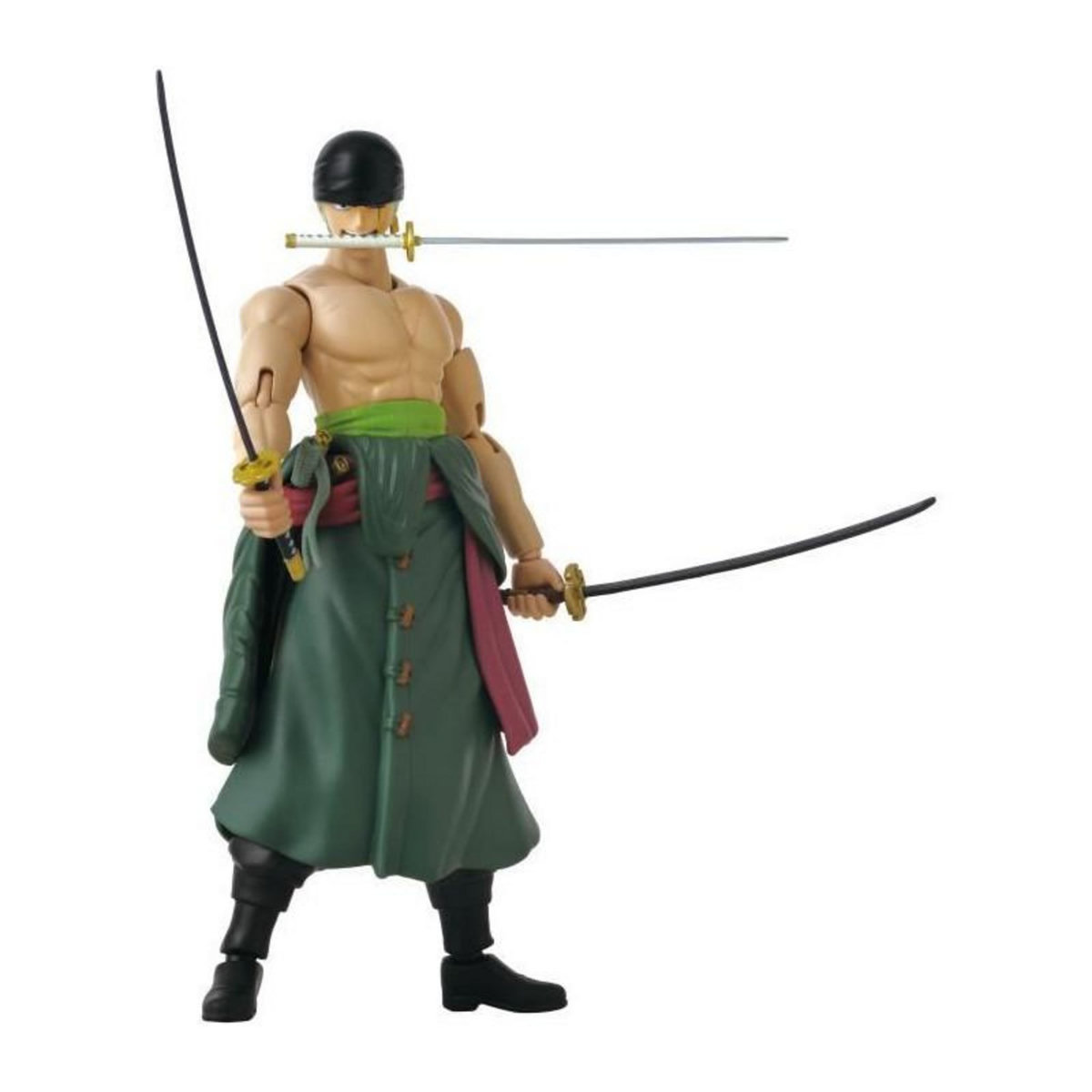 BANDAI Figurine Bandai Ani One Piece Roronoa Zoro Three Sword Style