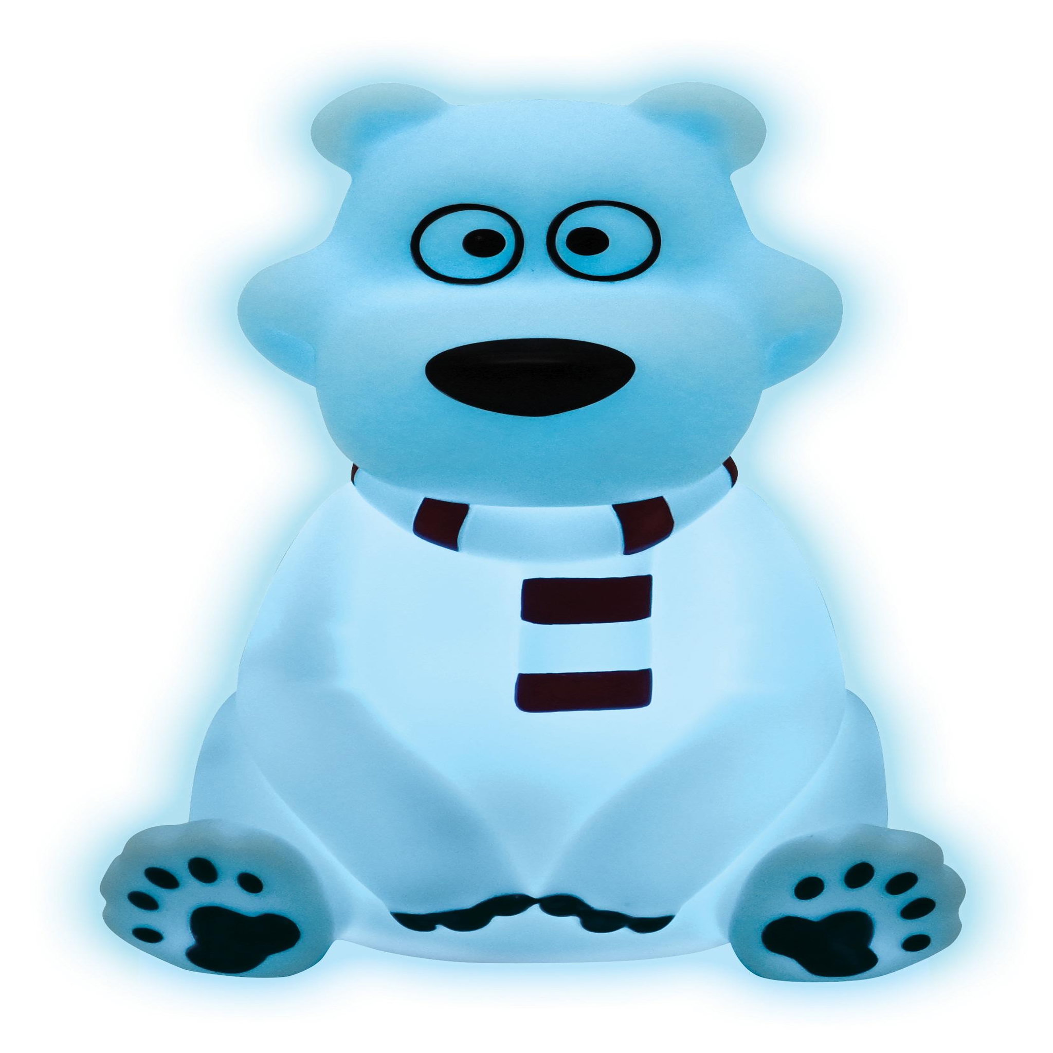 Voir la diapositive 2 : Lexibook Veilleuse Ours Polaire en 3D avec variation de couleurs