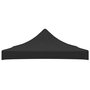 Voir la diapositive 3 : VIDAXL Toit de tente de reception 3x3 m Noir 270 g/m^2