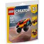 Voir la diapositive 1 : LEGO LEGO Creator - Mini Monster truck décapotable (Polybag) - 30691