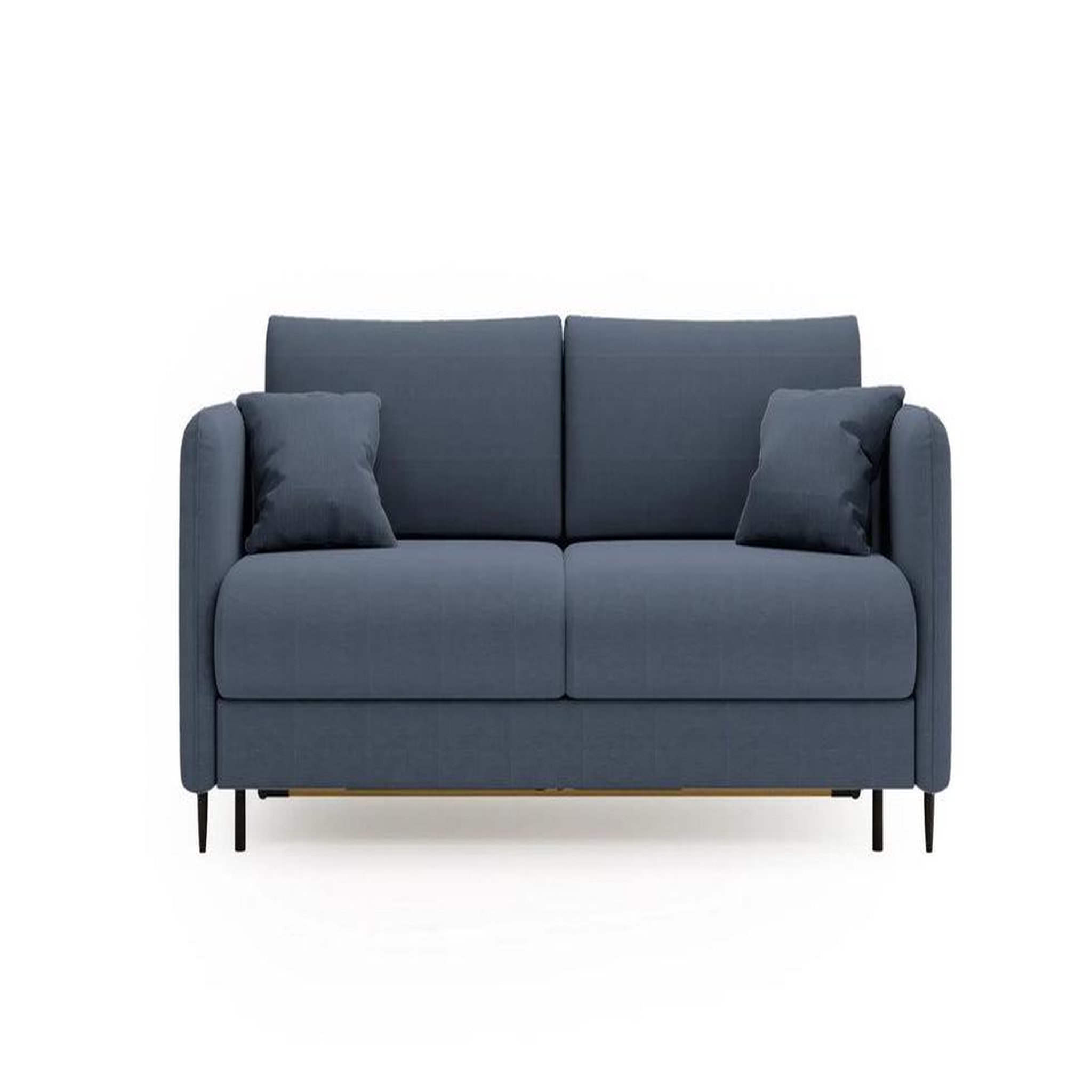 Voir la diapositive 1 : CASANOVA PARIS Vicky ii - canapé droit convertible tissu lisse 2 places